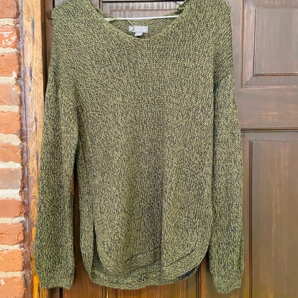 Green Knit Sweater